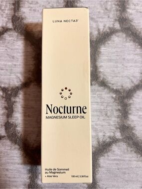 Nocturne Magnesium Sleep Oil viral best sleep ever 100ml